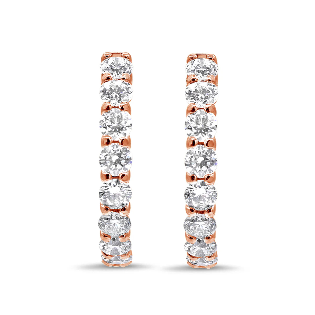 1-Inch Diamond Hoops