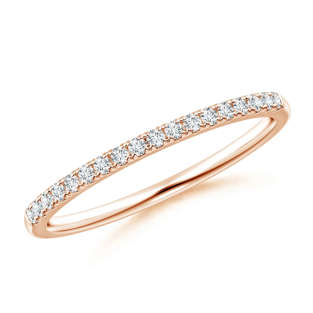 Diamond Semi Eternity Wedding Ring