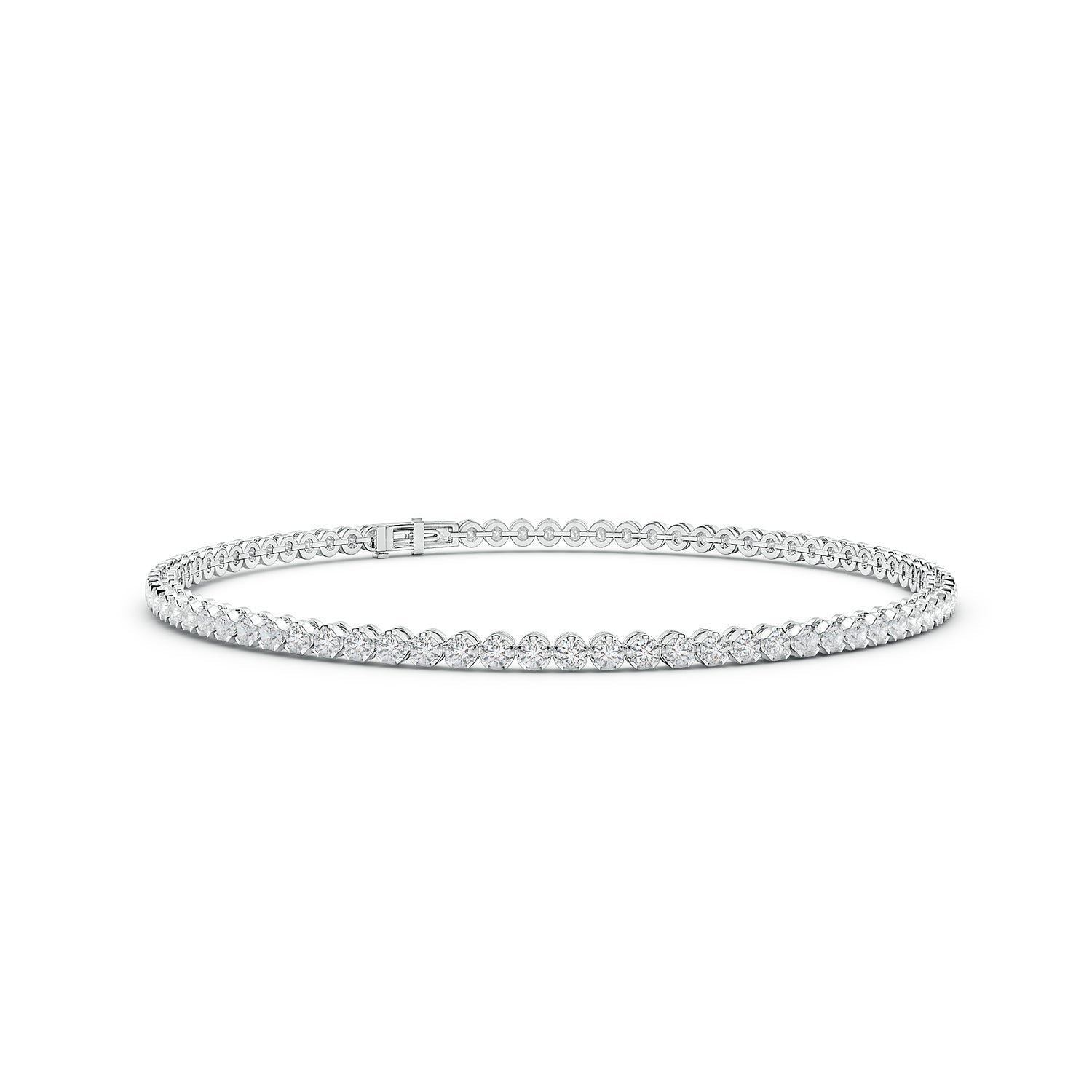 Classic Round Diamond Tennis Bracelet