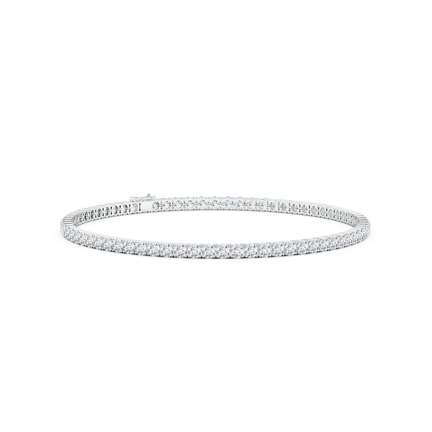 Classic Diamond Linear Tennis Bracelet, Lab-Grown