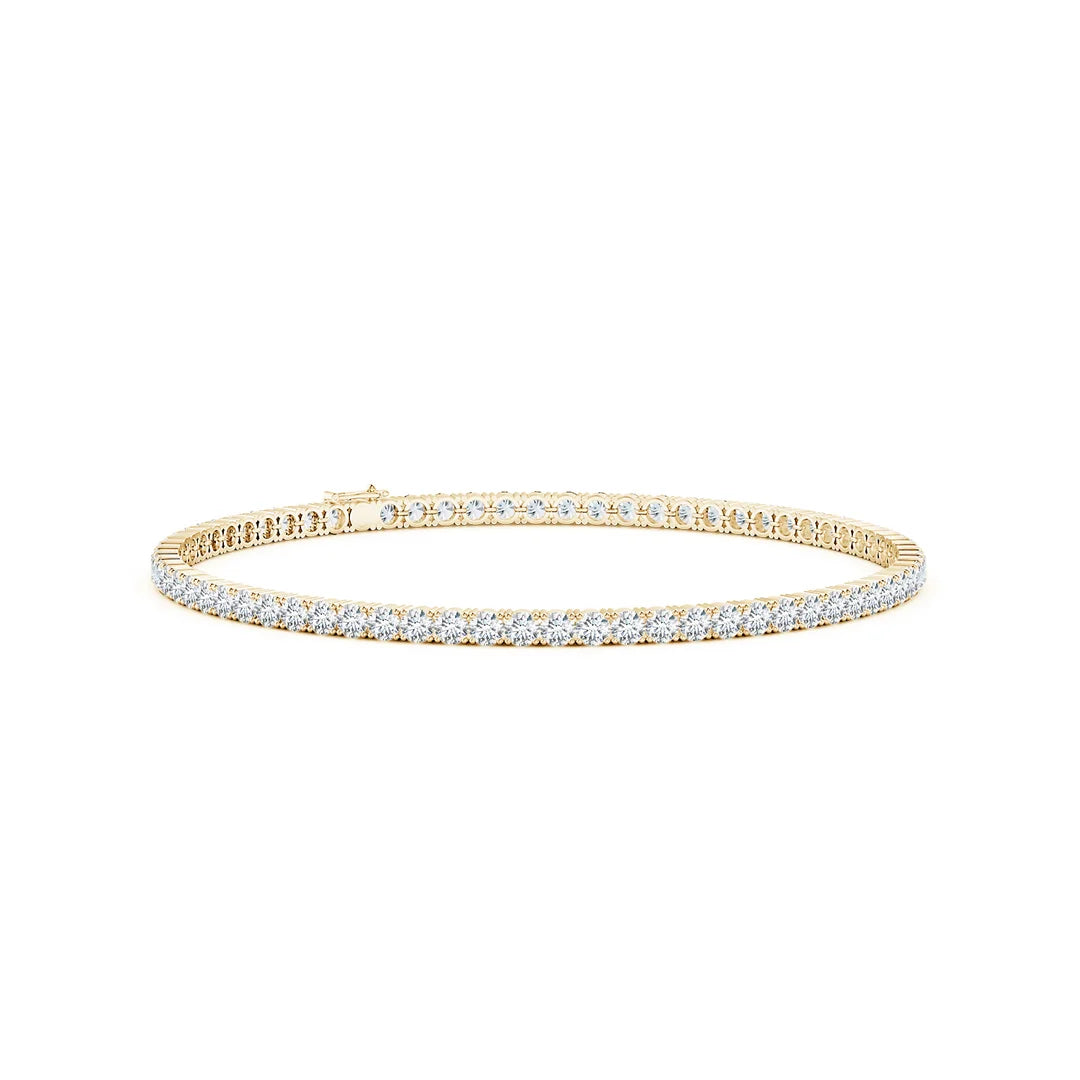 Classic Diamond Linear Tennis Bracelet, Lab-Grown