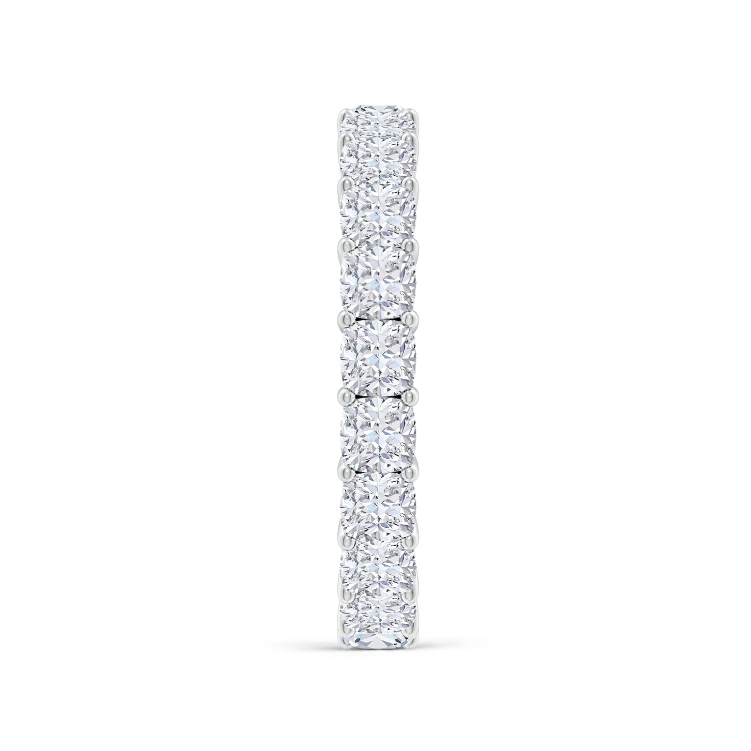 Classic Cushion Diamond Eternity Wedding Ring