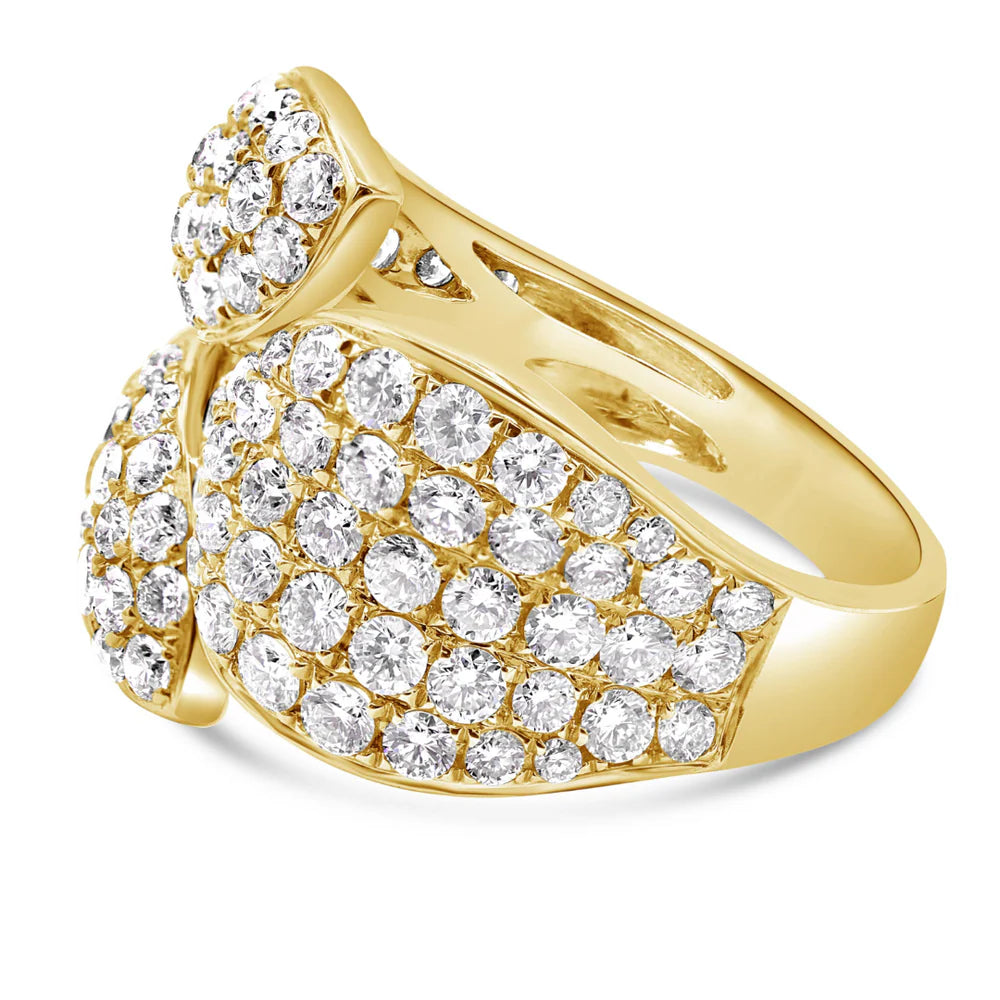Diamond Petal Ring