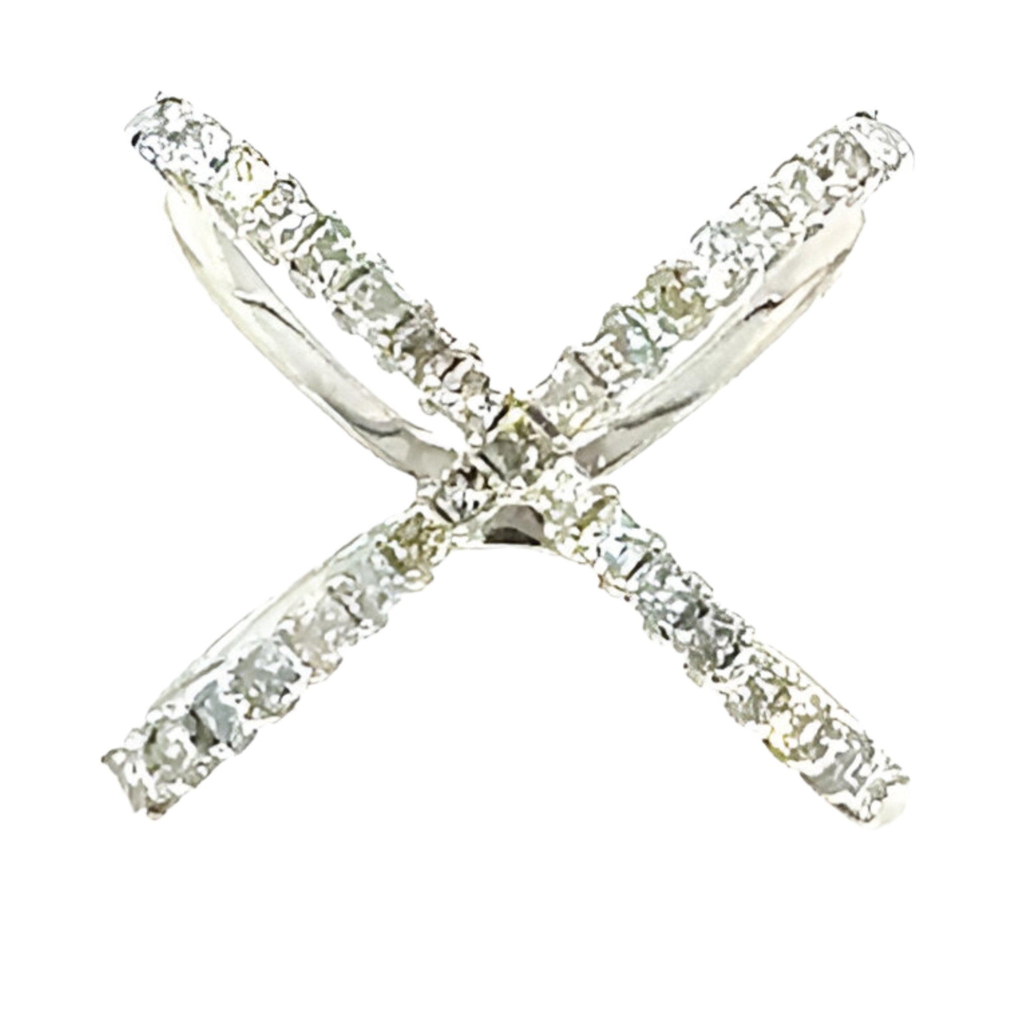 Princess-Cut Diamond Fancy Ring, 0.65 ct., 14K White Gold, Lab Grown