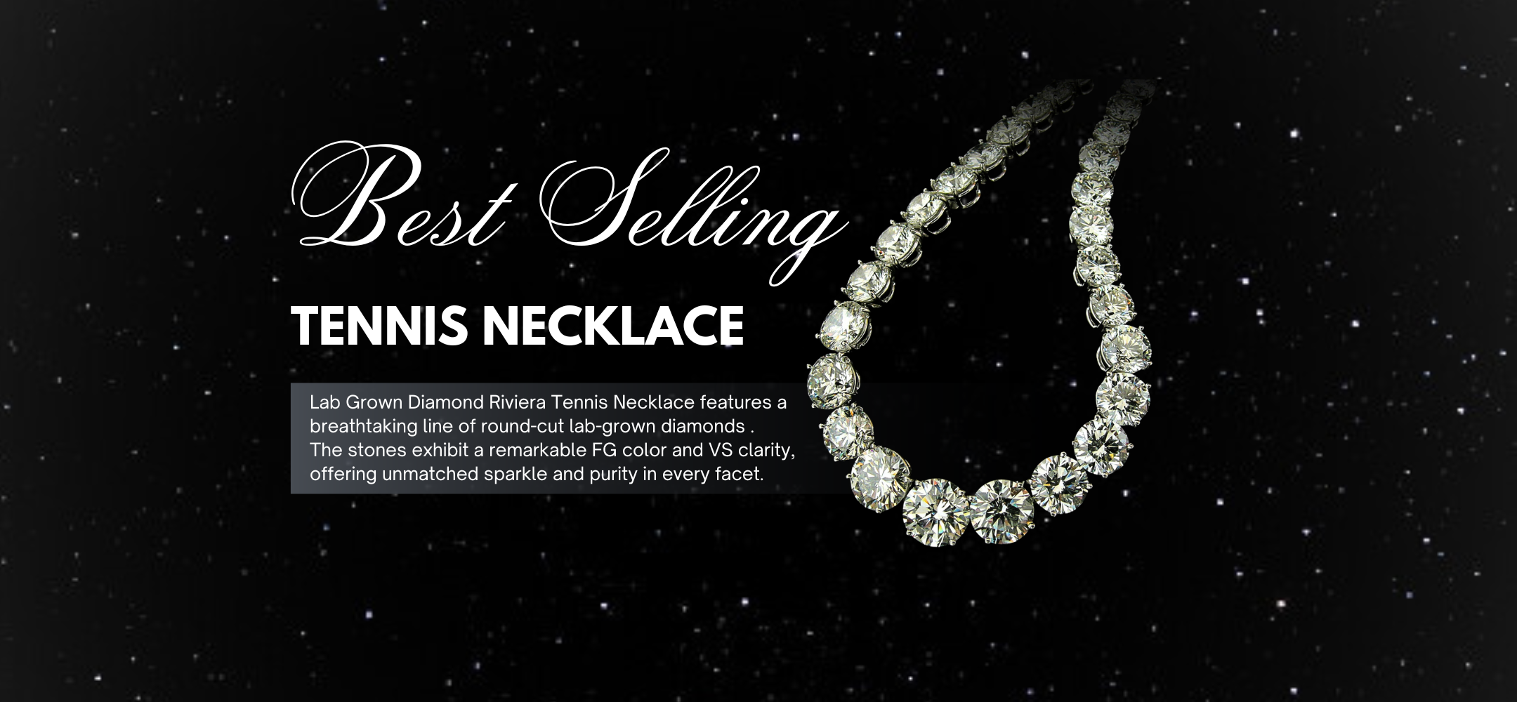 Lab Diamond Necklaces