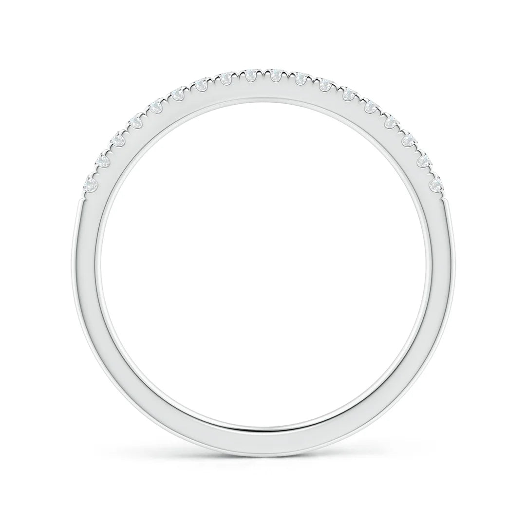 Diamond Semi Eternity Wedding Ring