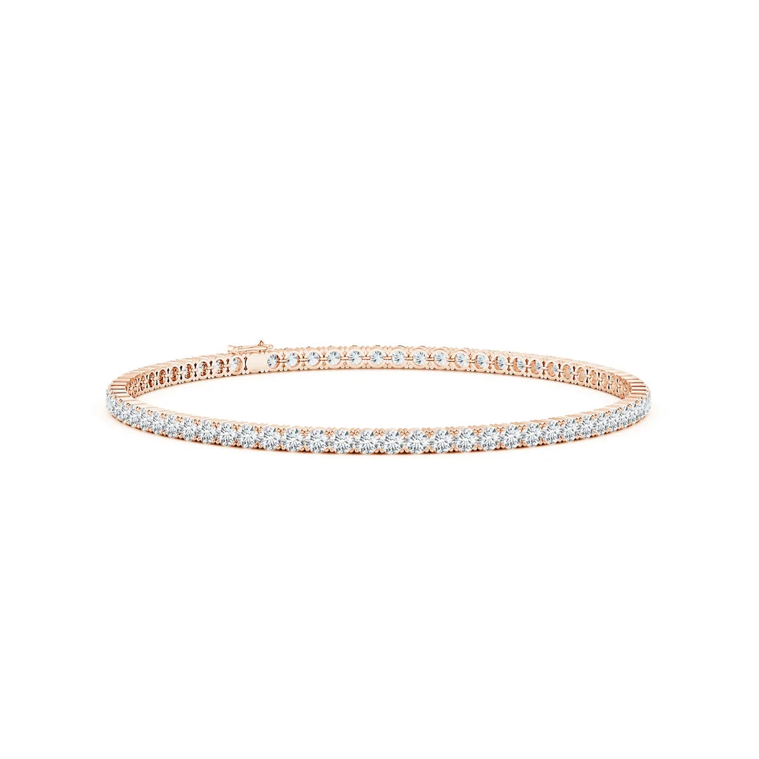 Classic Diamond Linear Tennis Bracelet, Lab-Grown