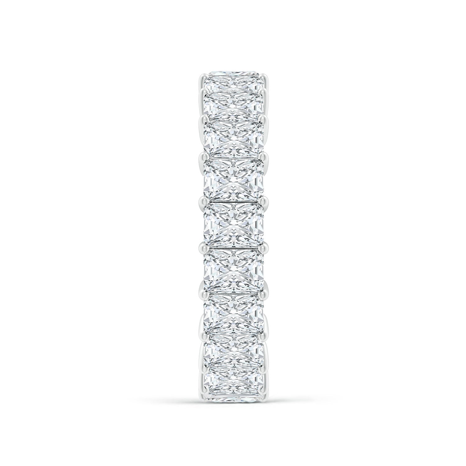 Radiant-Cut Diamond Classic Eternity Wedding Ring, Lab-Grown