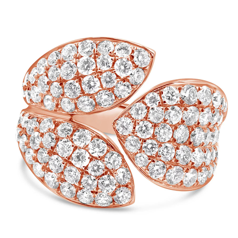 Diamond Petal Ring