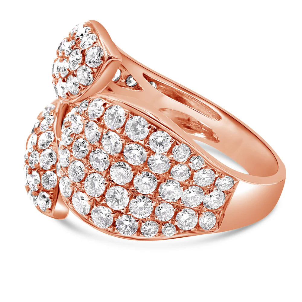 Diamond Petal Ring