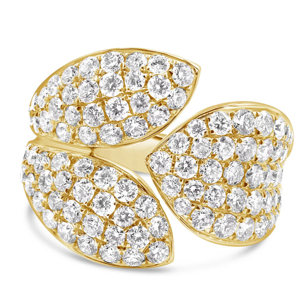 Diamond Petal Ring
